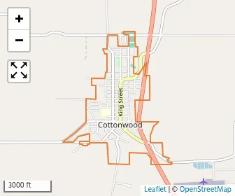 Area schools map