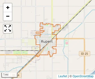 Area schools map