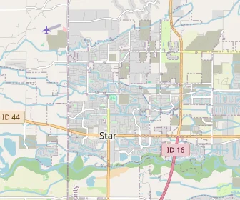 Area schools map