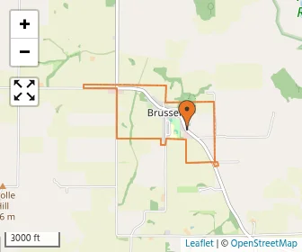 Area schools map