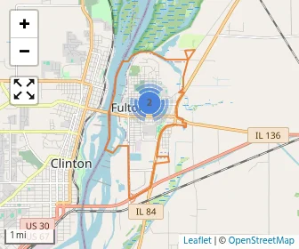 Area schools map
