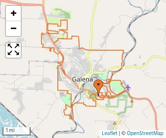 Area schools map