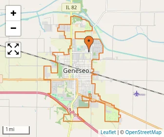 Area schools map