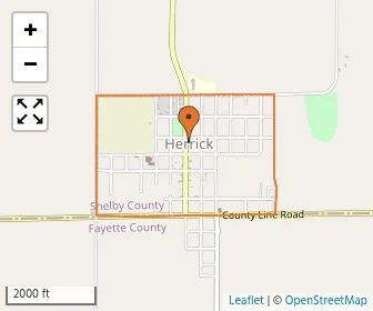 Area schools map