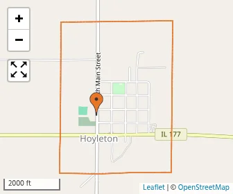 Area schools map
