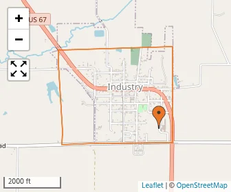 Area schools map