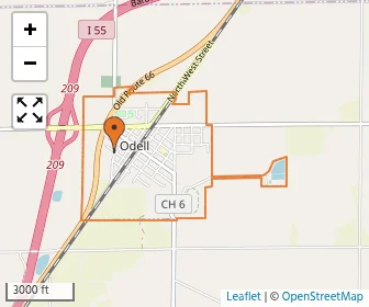 Area schools map