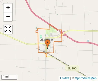 Area schools map