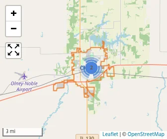 Area schools map