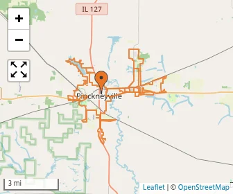 Area schools map