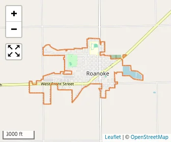 Area schools map
