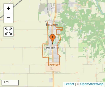 Area schools map