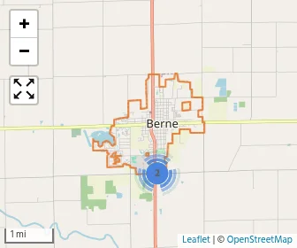 Area schools map