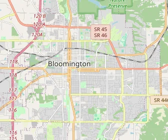 Area schools map