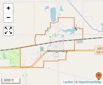 Area schools map