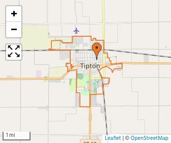 Area schools map