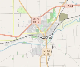 Area schools map