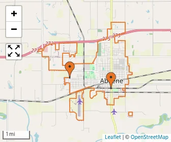 Area schools map