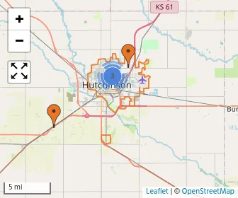 Area schools map