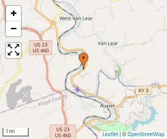 Area schools map