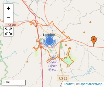 Area schools map