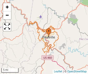 Area schools map