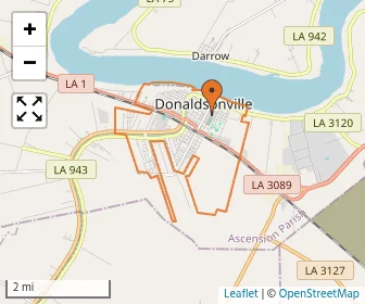 Area schools map