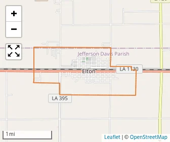 Area schools map