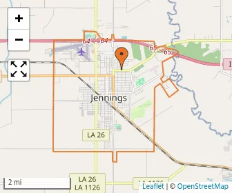 Area schools map