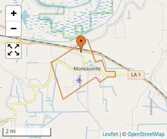 Area schools map