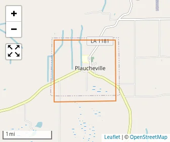 Area schools map