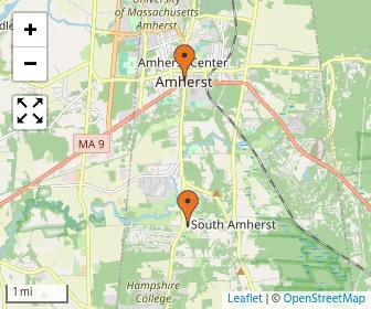 Area schools map