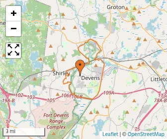 Area schools map