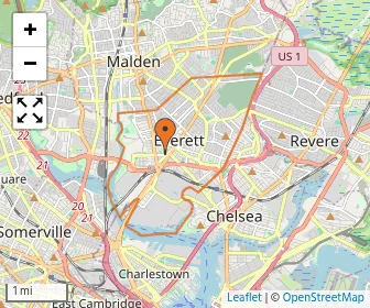 Area schools map