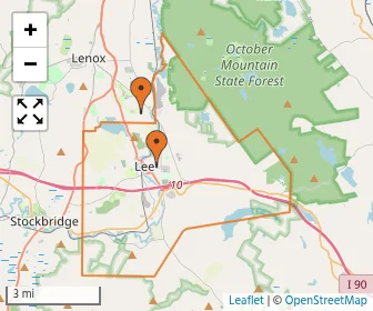 Area schools map