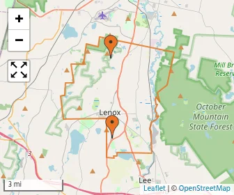 Area schools map