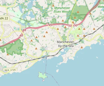 Area schools map