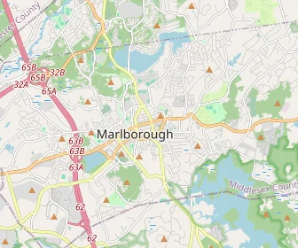 Area schools map