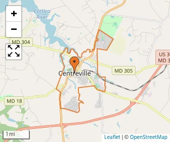 Area schools map