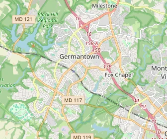 Area schools map