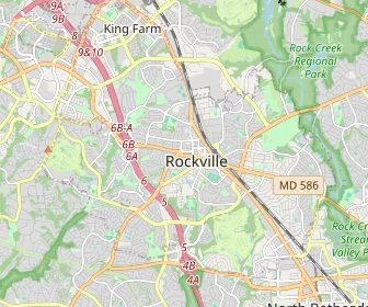 Area schools map