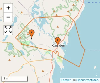 Area schools map