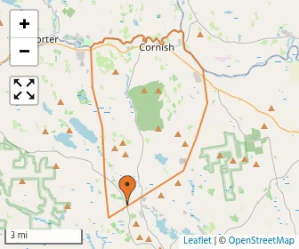 Area schools map