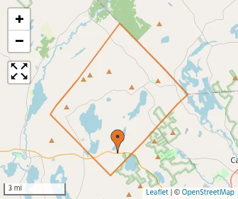 Area schools map