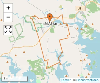 Area schools map