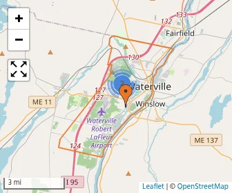Area schools map