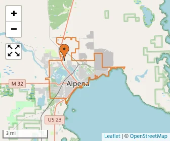 Area schools map