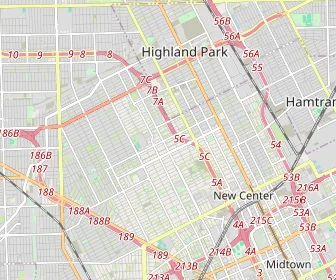 Area schools map