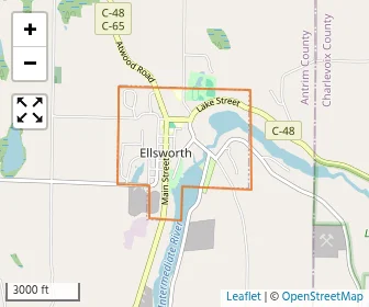 Area schools map
