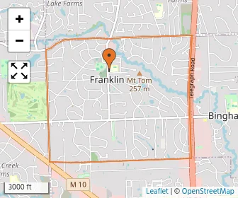 Area schools map